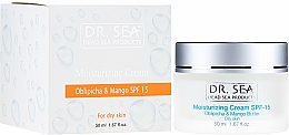 Düfte, Parfümerie und Kosmetik Feuchtigkeitsspendende Gesichtscreme für trockene Haut SPF 15 - Dr. Sea Moisturizing Cream SPF 15