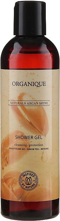 Ernährendes Duschgel für trockene Haut - Organique Naturals Argan Shine — Bild N1