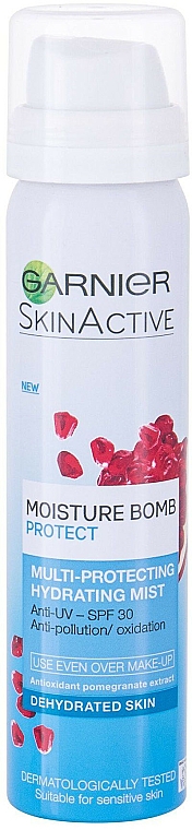 Gesichtsspray - Garnier SkinActive Moisture Bomb Protect Mist SPF30 — Bild N1