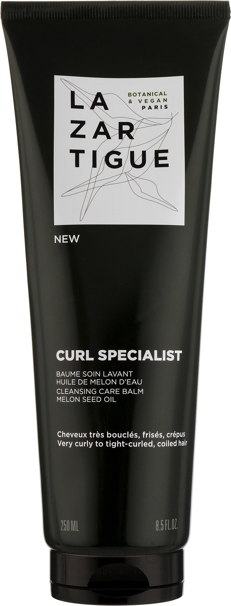 Reinigender Haarbalsam - Lazartigue Curl Specialist Cleansing Care Balm — Bild 250 ml