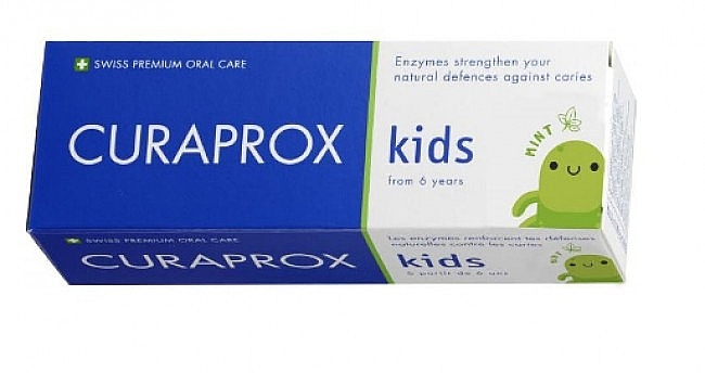 Zahnpasta für Kinder - Curaprox Kids Mint Toothpaste — Bild N2