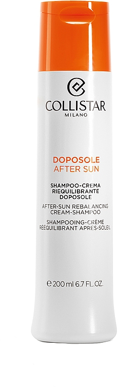 Ausgleichendes Aftersun-Cremeshampoo - Collistar After-Sun Rebalancing Cream-Shampoo — Foto N1
