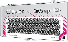 Düfte, Parfümerie und Kosmetik Wimpernbüschel 16 mm - Clavier Be V Shape 