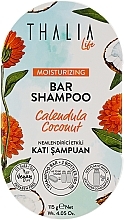 Düfte, Parfümerie und Kosmetik Festes Shampoo für trockenes Haar mit Kokosnuss und Calendula - Thalia Life Bar Shampoo