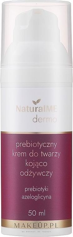 GESCHENK! Beruhigende und nährende prebiotische Gesichtscreme - NaturalME Dermo — Bild N1