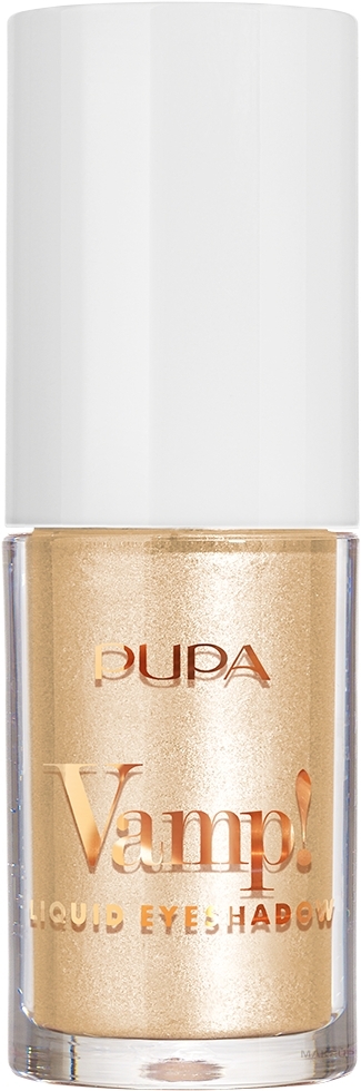 Flüssiger Lidschatten - Pupa Vamp! Liquid Eye Shadow — Bild Sunny Gold