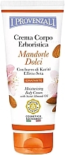 Körpercreme mit süßem Mandelöl - I Provenzali Body Cream With Sweet Almond Oil & Karite — Bild N1