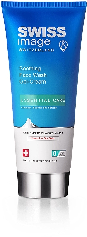 Beruhigendes Gesichtswaschgel - Swiss Image Essential Care Soothing Face Wash Gel-Cream — Bild N1