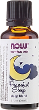 Düfte, Parfümerie und Kosmetik Ätehrisches Öl "Peaceful Sleep" - Now Foods Essential Oils Peaceful Sleep Oil Blend