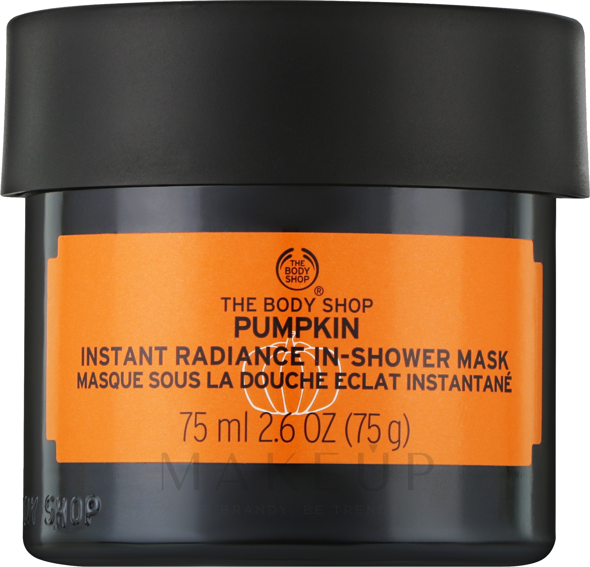 Gesichtsmaske mit Kürbis - The Body Shop Pumpkin Instant Radiance In-Shower Mask — Bild 75 ml