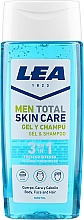 Düfte, Parfümerie und Kosmetik 3in1 Intensiv erfrischendes Duschgel - Lea Men Total Skin Care Intense Freshness Shower Gel & Shampoo