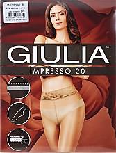 Düfte, Parfümerie und Kosmetik Strumpfhose mit Spitzenbund auf Silikon Impresso 20 Den daino - Giulia