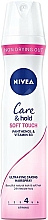 Haarspray mit Panthenol und Vitamin B3 starker Halt - Nivea Care & Hold Soft Touch — Bild N1