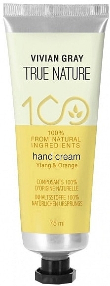 Handcreme - Vivian Gray True Nature Nature Ylang & Orange Hand Cream — Bild N1