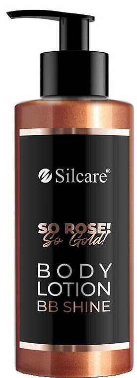 Körperlotion - Silcare So Rose! So Gold! BB Shine Body Lotion — Bild N1