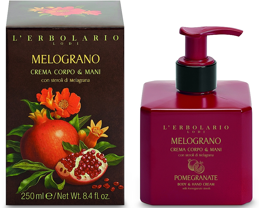 L'Erbolario Pomegranate - Körper- und Handcreme — Bild N1