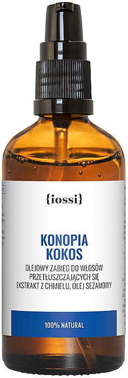 Haaröl mit Hanf und Kokosnuss - Iossi — Bild N1