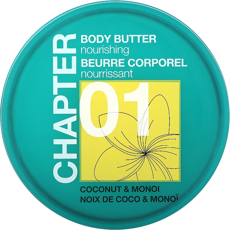 Nährende Körpercreme-Butter mit Kokos und Monoi-Öl - Chapter 01 Coconut & Monoi Body Butter — Bild N1