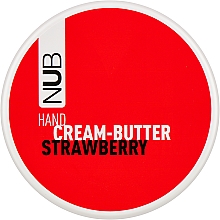 Düfte, Parfümerie und Kosmetik Handcreme mit Mango und Papaya - NUB Spa Care Hand Cream Butter Strawberry