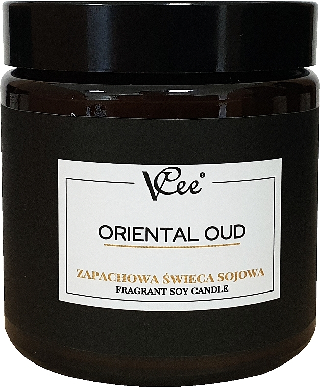 Sojakerze mit Adlerholzduft - Vcee Oriental Oud Fragrant Soy Candle — Bild N1