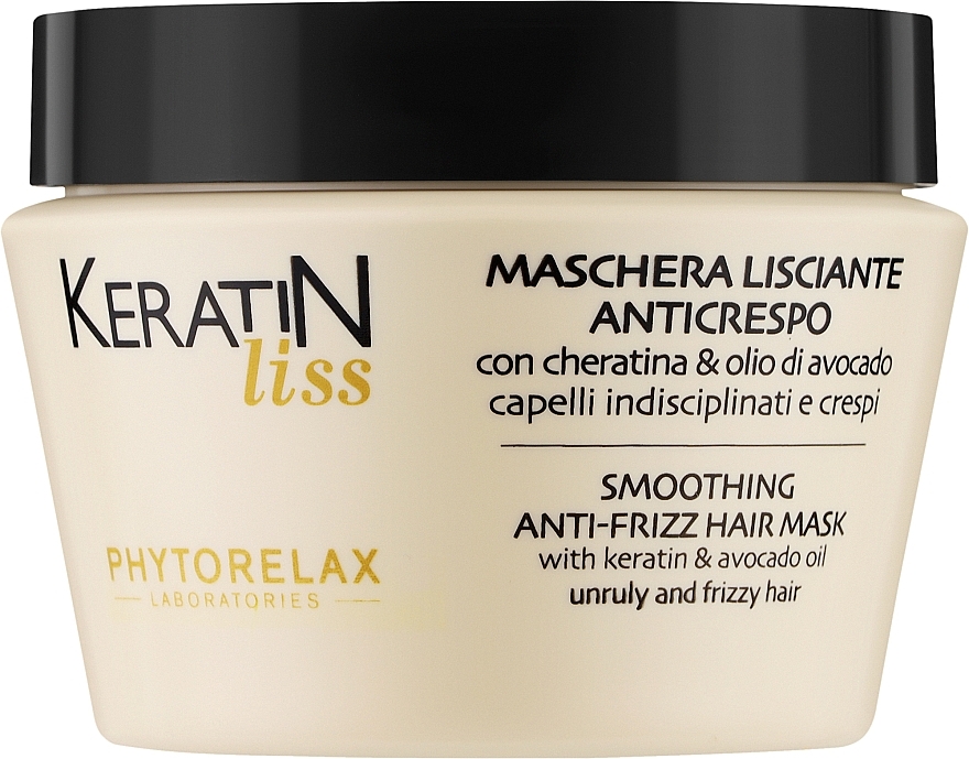 Haarglättende Maske - Phytorelax Laboratories Keratin Liss Smoothing Anti-Frizz Hair Mask — Bild N1