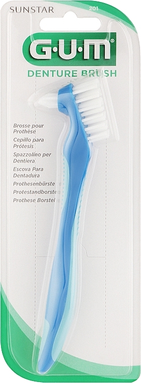 Prothesenbürste blau - G.U.M Denture — Bild N1