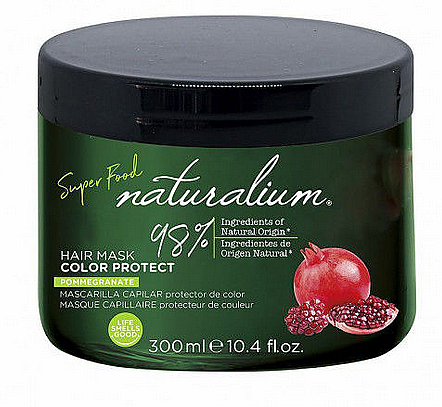 Haarmaske - Naturalium Super Food Pommegranate Color Protect Hair Mask — Bild N1