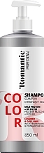 Düfte, Parfümerie und Kosmetik Farbschutz-Shampoo für coloriertes Haar - Romantic Professional Color Hair Shampoo