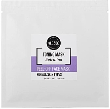 Alginat-Gesichtsmaske mit Spirulina und Pfefferminze - Alesso Professionnel Alginate Chlorophyll Peel-Off Cleansing Mask  — Bild N5