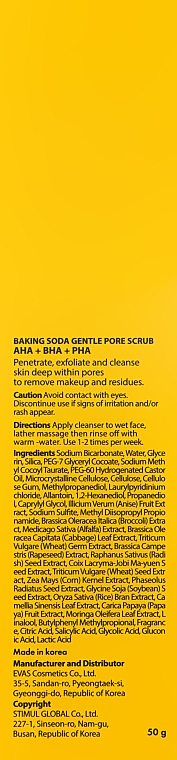 Gesichtspeeling mit Soda - J:ON Baking Soda Gentle Pore Scrub — Bild N3
