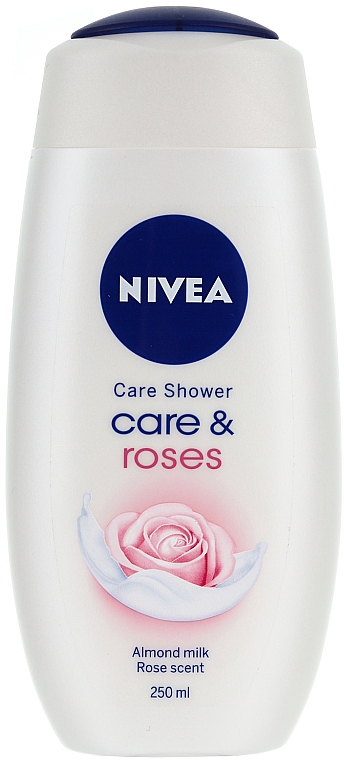 Creme-Duschgel "Milch & Rose" - NIVEA Bath Care Cream Shower Rose And Milk — Bild N1