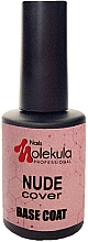Düfte, Parfümerie und Kosmetik Camouflage-Basis für Gellack - Nails Molekula Nude Cover Base Coat