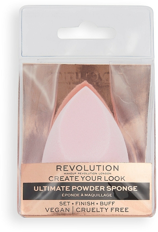 Make-up Schwamm rosa - Makeup Revolution Create Your Look Ultimate Powder Sponge — Bild N1