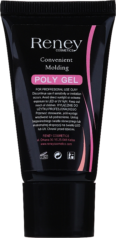 UV/LED Nagelgel - Reney Cosmetics Polygel Acrylgel — Bild N2