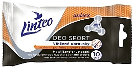 Düfte, Parfümerie und Kosmetik Feuchttücher 10 St. - Linteo Deo Sport Wet Wipes