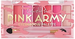 Düfte, Parfümerie und Kosmetik Lidschatten-Palette - Lovely Pink Army Eyeshadow Palette