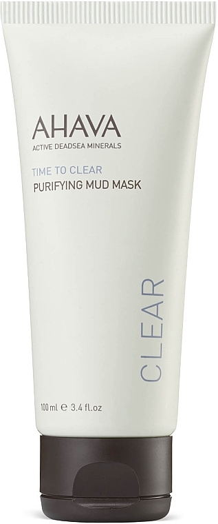 Reinigende und feuchtigkeitsspendende Gesichtsmaske mit Schlamm aus dem Toten Meer - Ahava Time To Clear Purifying Mud Mask