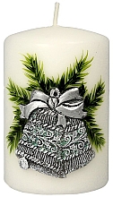 Düfte, Parfümerie und Kosmetik Dekorative Kerze Christmas Bells - Artman Christmas Bell Candle Ø7xH10cm