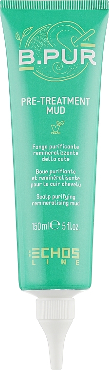 Schlamm zur Tiefenreinigung von Haar und Kopfhaut - Echosline B. Pur Pre-Treatment Mud — Bild N2