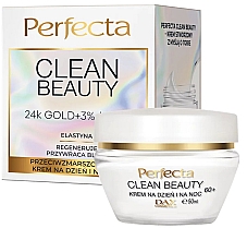 Regenerierende Gesichtscreme mit Elastin für Tag und Nacht 60+ - Perfecta Clean Beauty Face Cream — Bild N1