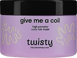 Düfte, Parfümerie und Kosmetik Maske für lockiges und stark poröses Haar - Twisty Give Me a Coil