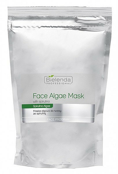 Alginat-Gesichtsmaske mit Spirulina - Bielenda Professional Algae Spirulina Face Mask (Nachfüller)