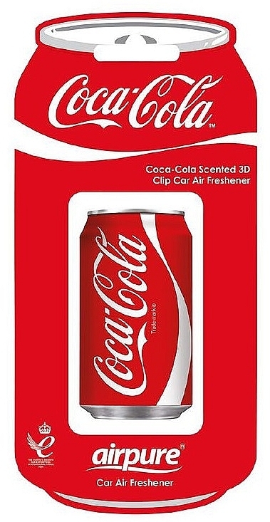 Auto-Lufterfrischer Coca-Cola - Airpure Car Vent Clip Air Freshener Coca-Cola — Bild N1