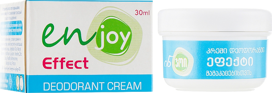 Bio-Deocreme - Enjoy & Joy For Man Deodorant Cream — Bild N1