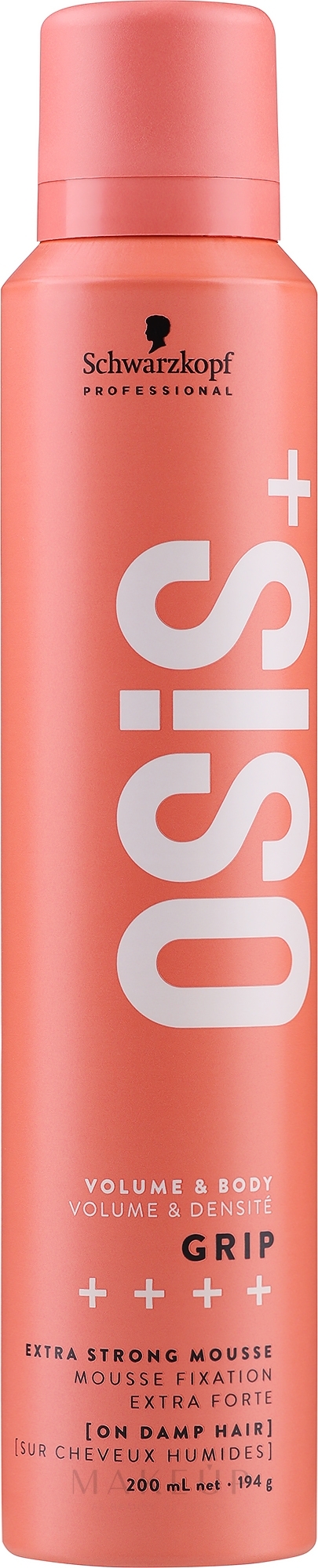 Haarmousse Extrem starker Halt - Schwarzkopf Professional Osis+ Freeze Pump Hairspray — Foto 200 ml