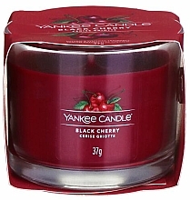 Duftkerze im Glas Schwarzkirsche Mini - Yankee Black Cherry Candle — Bild N1