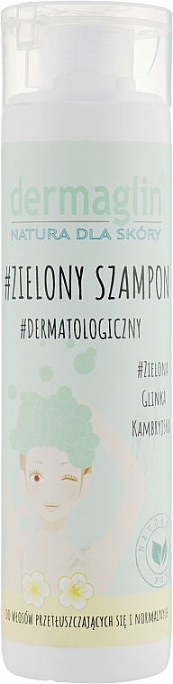 Dermatologisches Shampoo mit grüner Tonerde - Dermaglin — Bild N1