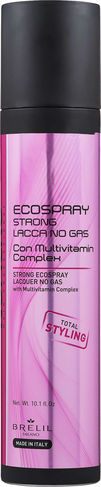 Haarspray mit Multivitamin-Komplex Starker Halt - Brelil Numero Lacca No Gas Soft — Bild 300 ml