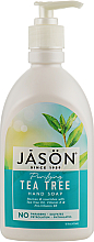 Düfte, Parfümerie und Kosmetik Reinigende flüssige Handseife Tee Baum - Jason Natural Cosmetics Purifying Tea Tree Hand Soap