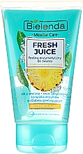 Düfte, Parfümerie und Kosmetik Enzympeeling für das Gesicht mit Zitruswasser und Lactobionsäure - Bielenda Fresh Juice Peel with Ananas